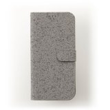 LG URBANO V01 L-03K ケース 保護フィルム 付き au L-03K カバー カード収納 手帳 手帳型 L-03K 携帯ケース 携帯カバー おしゃれ デコ 耐衝撃 可愛い 合成レザー スマホケース L-03K CORK(Gray)
