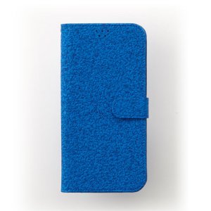 画像: LG URBANO V01 L-03K ケース 保護フィルム 付き au L-03K カバー カード収納 手帳 手帳型 L-03K 携帯ケース 携帯カバー おしゃれ デコ 耐衝撃 可愛い 合成レザー スマホケース L-03K CORK(Blue)
